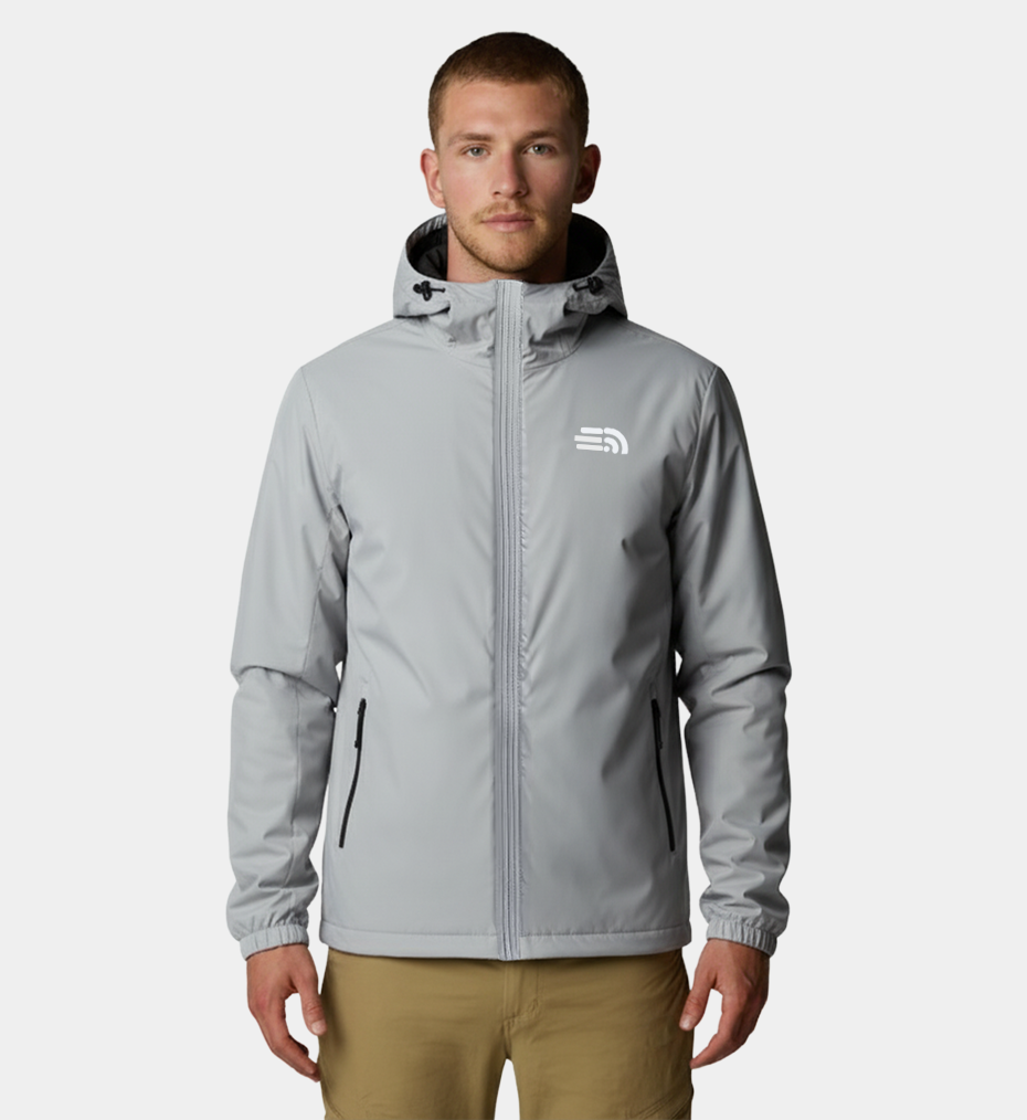 Coupe-vent signature à capuche